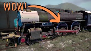 BEST MOD New wheel arrangements for the S282 in Derail Valley [upl. by Hakilam]