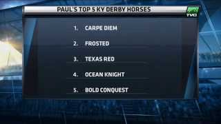 Top 5 Kentucky Derby Horses  Paul Lo Duca [upl. by Compton]