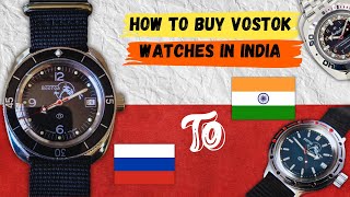 How to buy Vostok watches in India I Explained [upl. by Orimlede600]