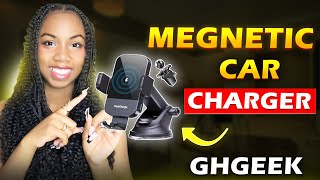 BEST MAGNETIC CAR CHARGER from GHGEEK  MAGNETIC FAST CHARGING [upl. by Eet]