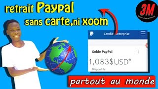 Retrait PayPal sans carte bancaire sans xoomProfiskills [upl. by Namdor441]