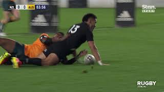 Reiko Ioane strikes first with an intercept try [upl. by Hefter575]