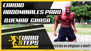 CARDIO ABDOMINALES PARA QUEMAR GRASA EN CASA [upl. by Nnarual929]