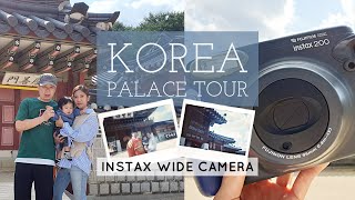 thrifted 10 Instax Wide 200 Camera Test  Korean Palace Tour [upl. by Lalib]