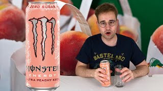 MONSTER ENERGY PFIRSICH  Der Ultra Peachy Keen im Test [upl. by Enalahs]