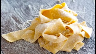 How to Make PAPPARDELLE PASTA RECIPE shorts [upl. by Finella327]