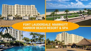 Best Beach Resort in Florida Fort Lauderdale Marriott Harbor Beach Resort [upl. by Eerised]