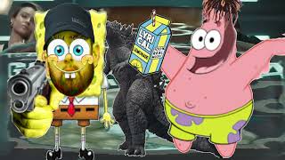 SpongeBob Raps Eminems quotGodzillaquot song ft Patrick as juice wrld AI cover [upl. by Pacifica775]