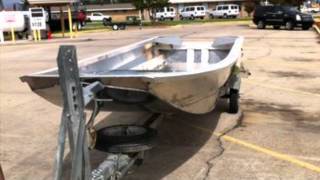 Aucoin Custom Welded Boat 19x48 [upl. by Eetnuahs]