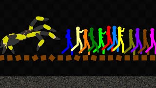 Survival Stickman Race The Tarantula [upl. by Mizuki]