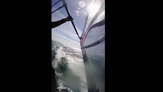 almeria windsurf Windsurfing lightwind session [upl. by Dulcea]