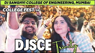 DJSCE College Fest 🤩😘  DJSCE Trinity 🥳  DJ Sanghvi College  MHT CET Top Colleges in Maharashtra [upl. by Nissie34]