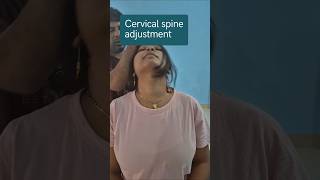 Cervical Spine Adjustment Instant Neck Pain Relief youngspineclinic [upl. by Yelrac]