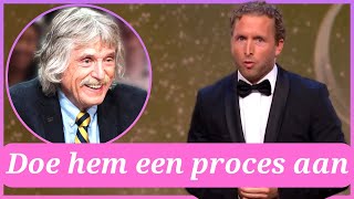 Johan Derksen met de grond gelijk gemaakt door Peter Pannekoek bij TelevizierRing Gala [upl. by Aoht320]