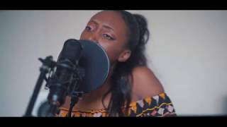 GhanaParis girl singing kojo Antwi Dadie Anoma 2018 [upl. by Anialad]