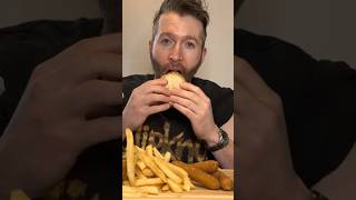 mukbang burger eatingsounds burgerking asmreating asmr Burger King’s cheesy melt fastfood [upl. by Dart580]