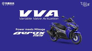 Variable Valve Actuation VVA in Aerox 155 explained [upl. by Aciria]