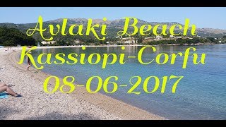 Avlaki Beach KassiopiCorfu 08062017 RO [upl. by Uthrop]