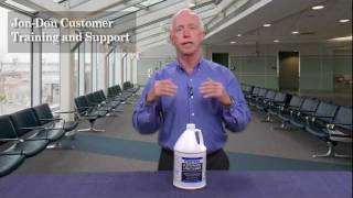 How to Clean Carpet with Matrix Olefin TLC  JonDon Video [upl. by Ahsinac]