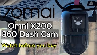 Watch Before You Buy The 70mai Omni X200 Dash Cam  Review  360 Recording [upl. by Ellissa66]