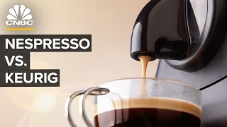 How Nespresso Is Taking On Keurig In The US Coffee Pod Market [upl. by Aromat]