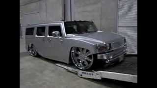 Bagged HUMMER H2 SLAMMED on 30inch 「fairytaleⅡ」6 ハマーH2 着地 エアサス スラムド [upl. by Tyra179]