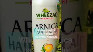 Wheezal arnica hair amp scalp treatment shampoo viral ytshorts trending youtubeshorts shorts [upl. by Koeppel]