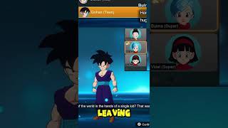 Gohan Teen Super Saiyan  GIRL CHAT 26  Dragon Ball Sparking Zero [upl. by Home]