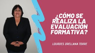 ¿Cómo se realiza la evaluación formativa [upl. by Dew]