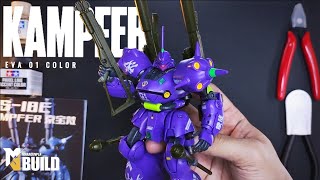 HG 1144 KAMPFER EVA 01 COLOR  SPEED BUILD ASMR  BOOTLEG [upl. by Annayak802]