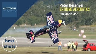 Peter Besenyei  extreme aerobatics  air show CIAF [upl. by Naujahs]