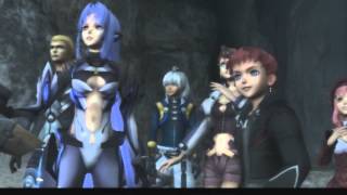 Xenosaga III HD Cutscene 100  KOSMOS vs Telos Ancient Temple Tomb  ENGLISH [upl. by Haram]