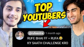 Rufe Bhai FF Challenged me😍 In Top Lobby Of Free Fire Pakistan [upl. by Craner996]