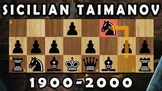 Play the Sicilian Taimanov like a Grandmaster  19002000 [upl. by Kissner]