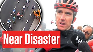 Geraint Thomas Crash How He Nearly Lost Giro dItalia 2024 Podium [upl. by Elsi]