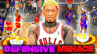 THIS NEW 67 DEFENSIVE MENACE IS TERRORIZING 2K PLAYERS BEST LOCKDOWN BUILD IN NBA 2K24 [upl. by Ajnotal820]