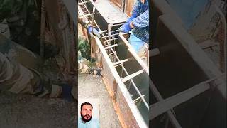 concrete formwork skills shorts concrete skills formwork construction shortvideo [upl. by Clay]