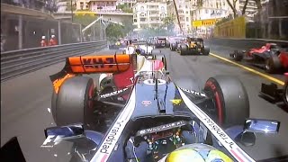 F1 Pastor Maldonado Onboard Crashes [upl. by Tolman]