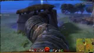 Guild Wars 2  Gendarran Fields Vista Guide 01  Cornucopian Fields [upl. by Enelehcim]