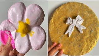 Plaster Clay Cracking amp Slime ASMR Video 712 [upl. by Tobit]