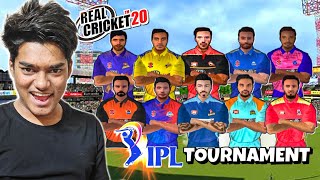 quotIPL TOURNAMENTquot🏆 in REAL CRICKET 20 [upl. by Akira]