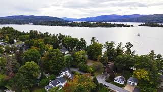 New England Fall Foliage Highlights  Lake George NY Quechee and Woodstock VT [upl. by Allissa]