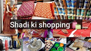 Shadi ki shopping  Dress  Jewellry  Cosmetic  Jamshedpur  Shahinda Kanwal [upl. by Oliviero]