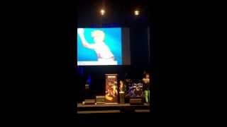 Masakazu Morita voice of Ichigo in Bleach doing a live dub at SMASH 2013 [upl. by Tate]