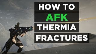 How to AFK Thermia Fractures SOLO Warframe [upl. by Reprah]