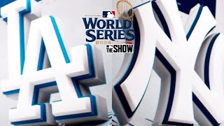 MLB The Show 24 World Series Game 6 Sim  LA Dodgers vs NY Yankees [upl. by Enelehcim]