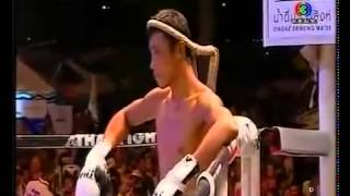 Thai Sudsakorn Sor Klinmee vs Kun Khmer Ung Virak Fight Thai Fight 2013 [upl. by Ahsiram]