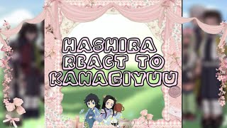 Hashira react to KanaGiyuu  Kanae x Giyuu [upl. by Fawn]