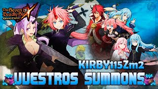 VUESTROS SUMMONS KIRBY115Zm2 TENSURA  7DS Grand Cross [upl. by Alexina150]