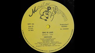 Oberhaim  Shes A Liar Italo Disco1988 [upl. by Sualokcin237]